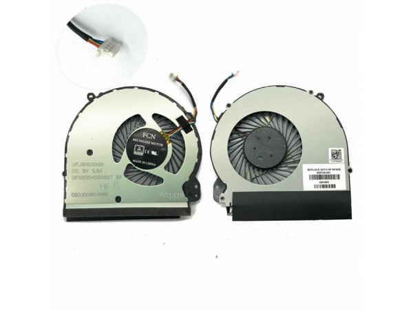 CPU ventilator za prenosnik HP 17-X 17-Y 17-E 17-BS Series 926724-001 4Pin